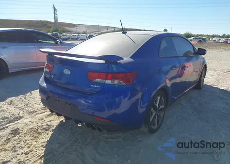 2010 Kia Forte Koup Sx from USA, damaged, VIN KNAFW6A33A5138833